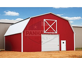 Gambrel Style Barns